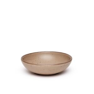 Vella Supply daily bowl in Warm Taupe, glazed stoneware