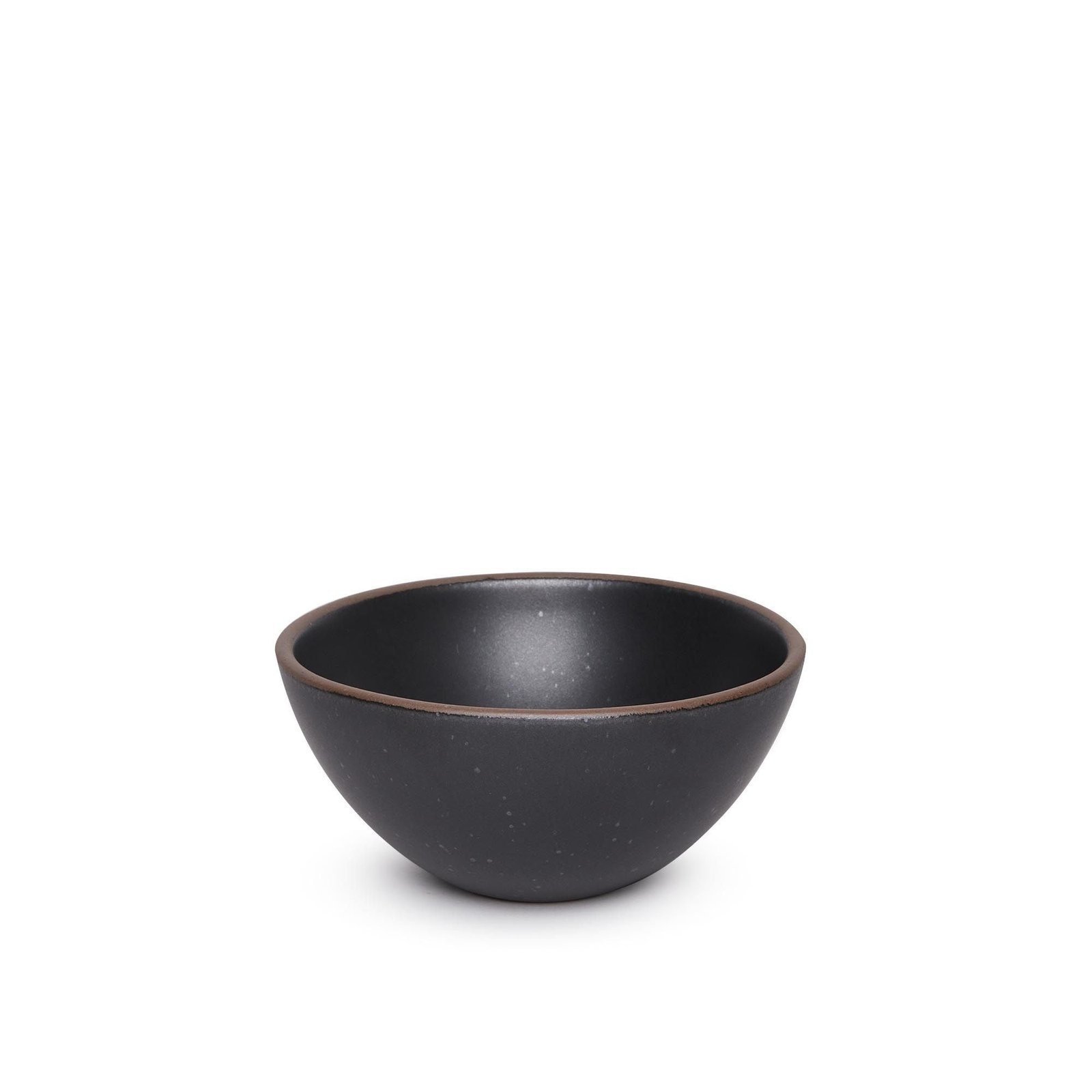Vella Supply soup bowl in Graphite, glazed stoneware