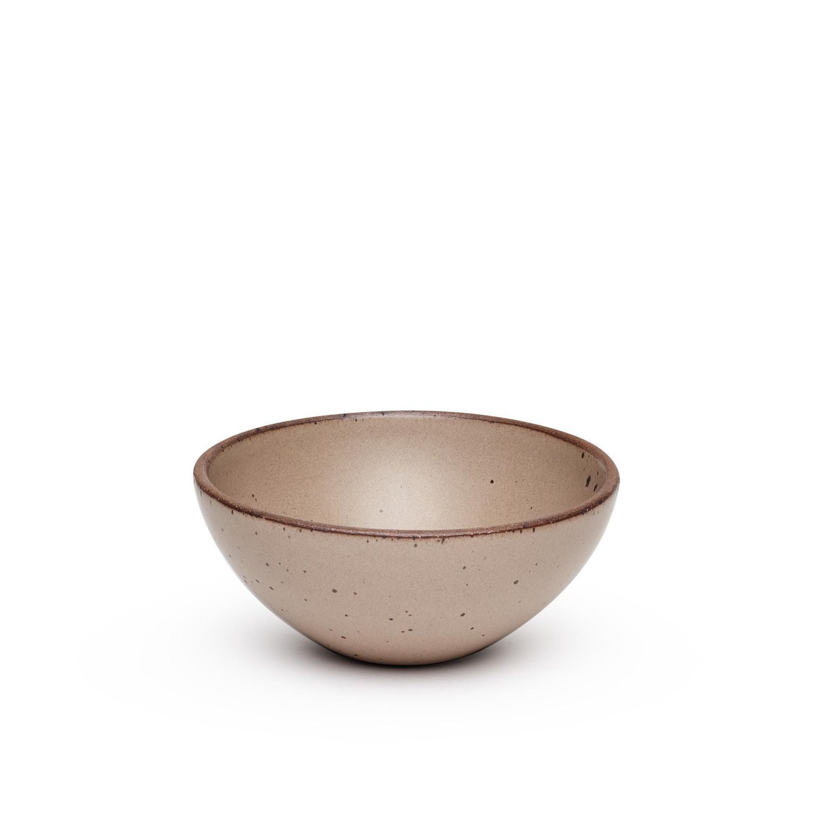 Vella Supply soup bowl in Warm Taupe, glazed stoneware